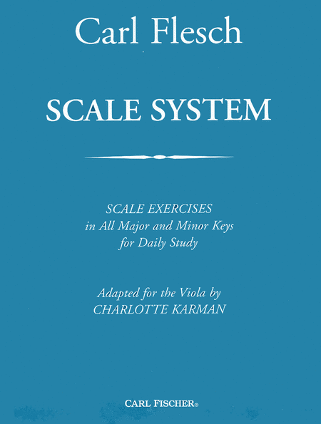 Carl Flesch: Scale System (for Viola)