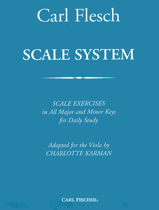Book cover for Scale System (for Viola)