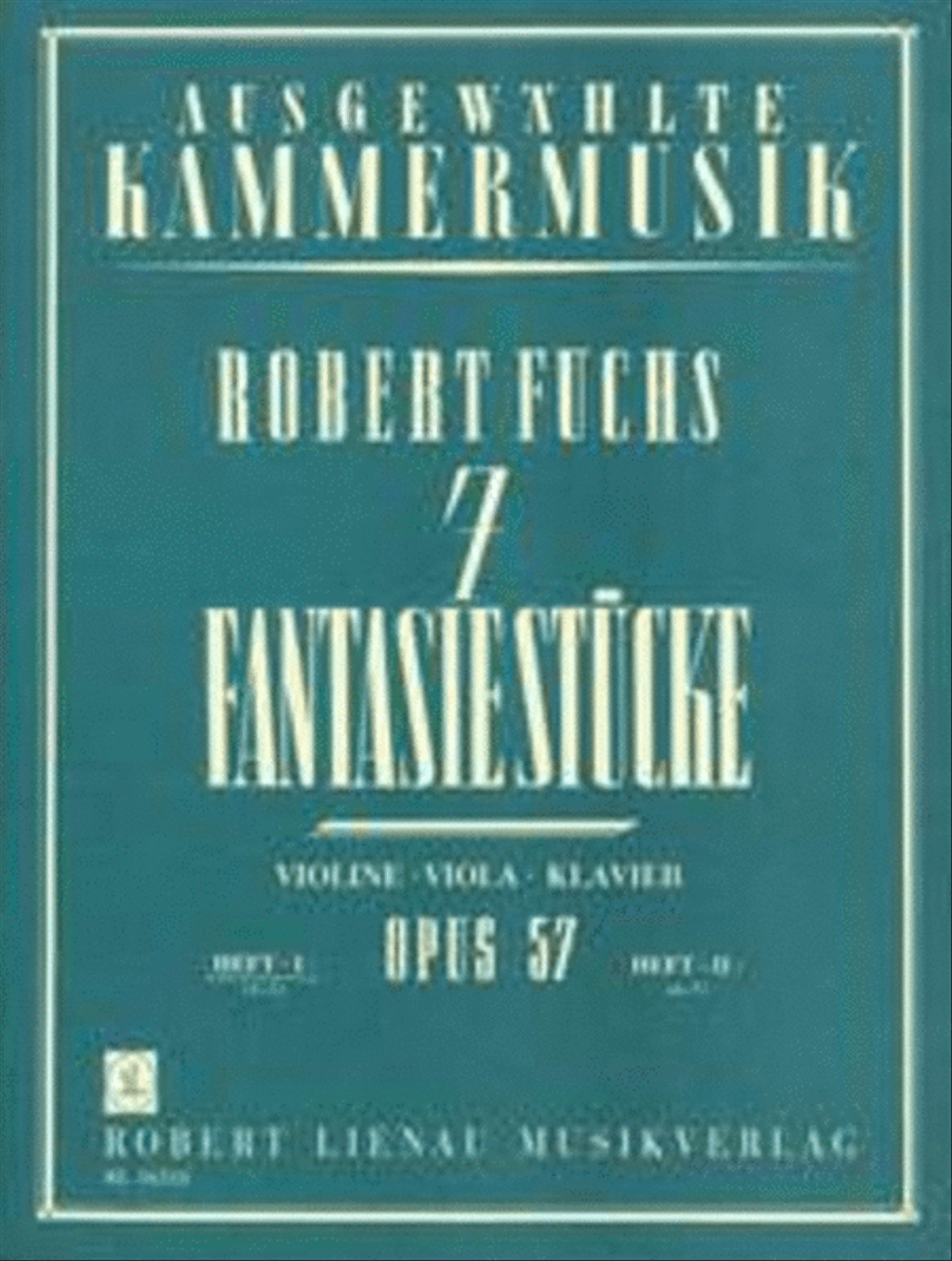 Sieben Fantasiestücke op. 57 Heft 1 Violin scores gallery preview page 1