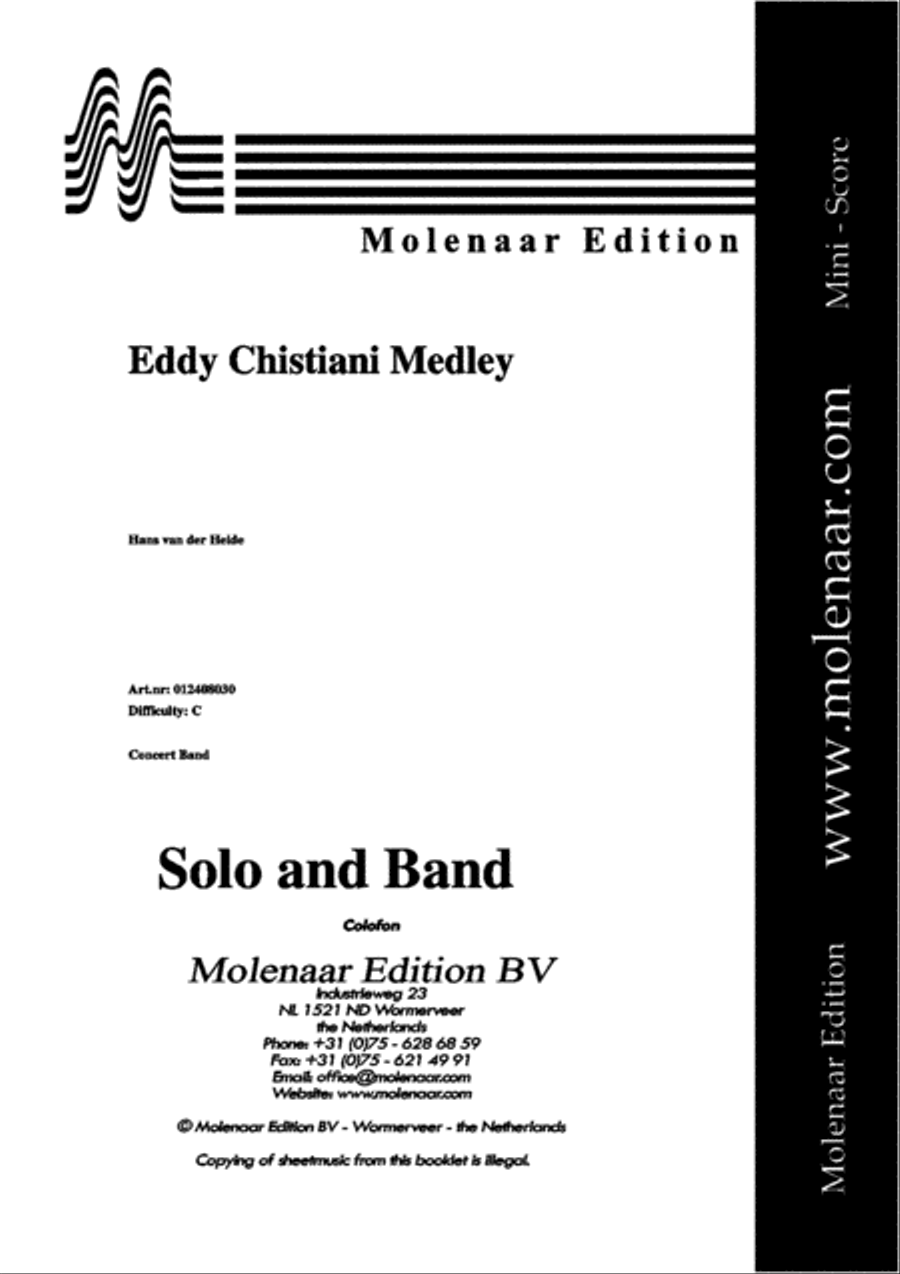 Eddy Chistiani Medley Mixed Choir scores gallery preview page 2