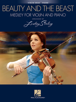 Book cover for Beauty and the Beast: Medley for Violin & Piano