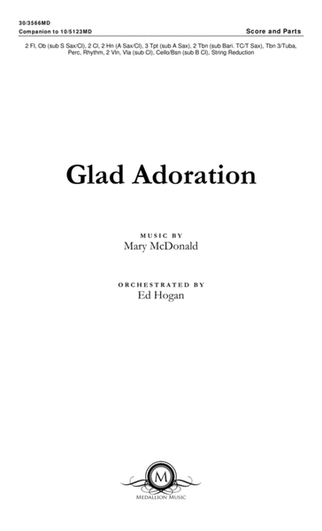 Glad Adoration - Orchestral Score and Parts