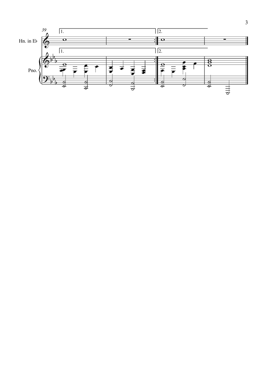 Have Yourself A Merry Little Christmas Horn scores gallery preview page 3