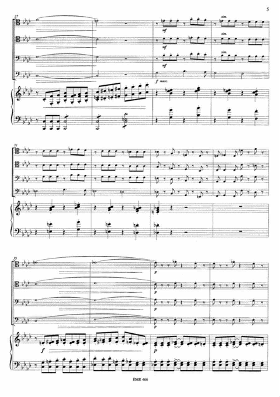 Concertino Op. 115 by Jan Koetsier Trombone Quartet - Sheet Music page 6