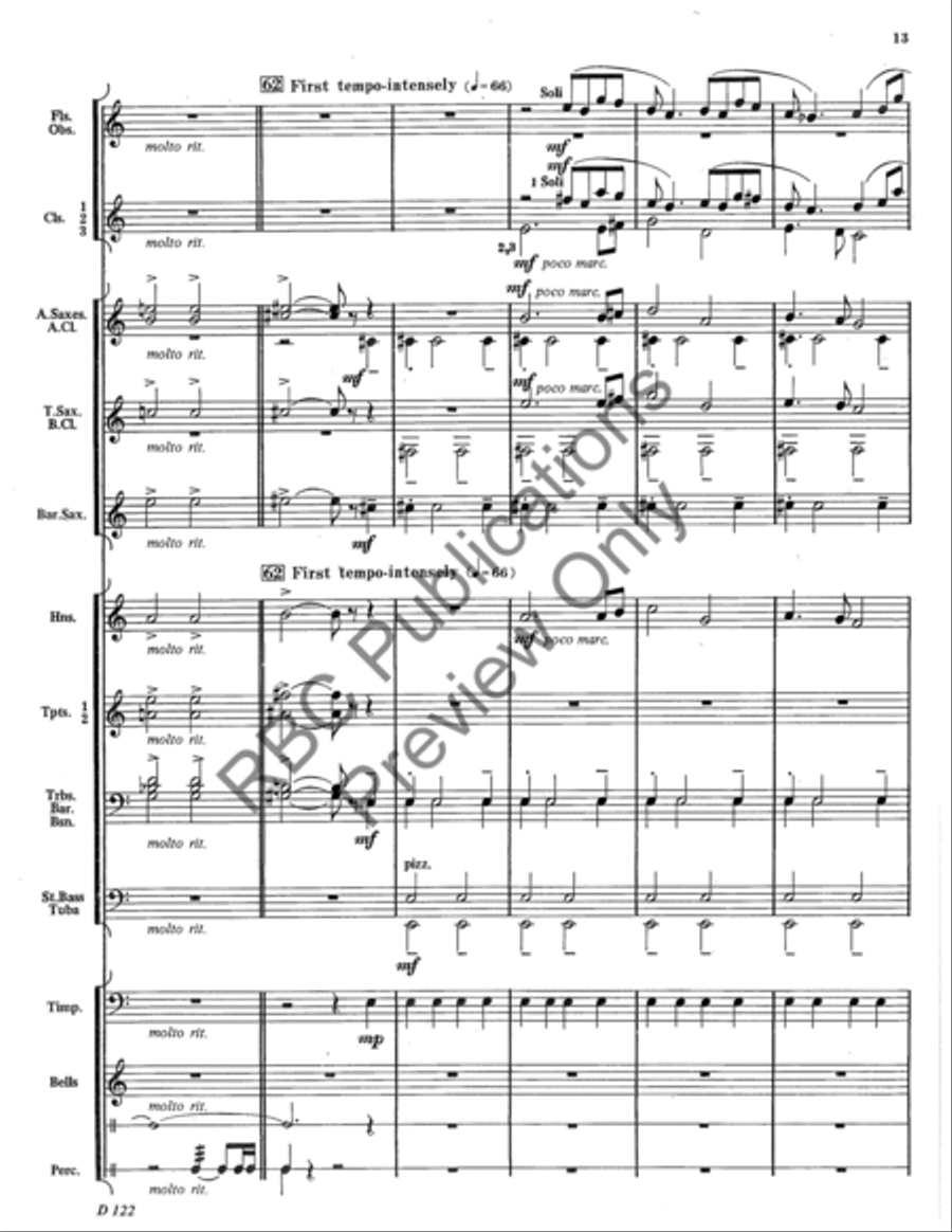 Symphonic Poem (Score) Symphonic Poem (Score) Score scores gallery preview page 14