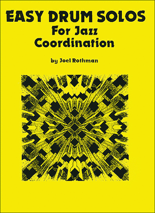 Book cover for Easy Drum Solos For Jazz Coordination