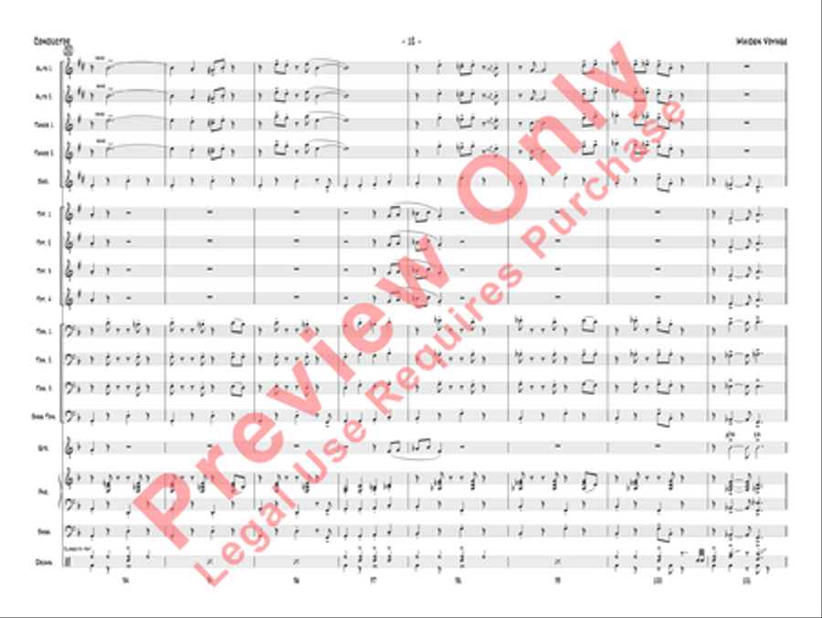Maiden Voyage Jazz Ensemble scores gallery preview page 15