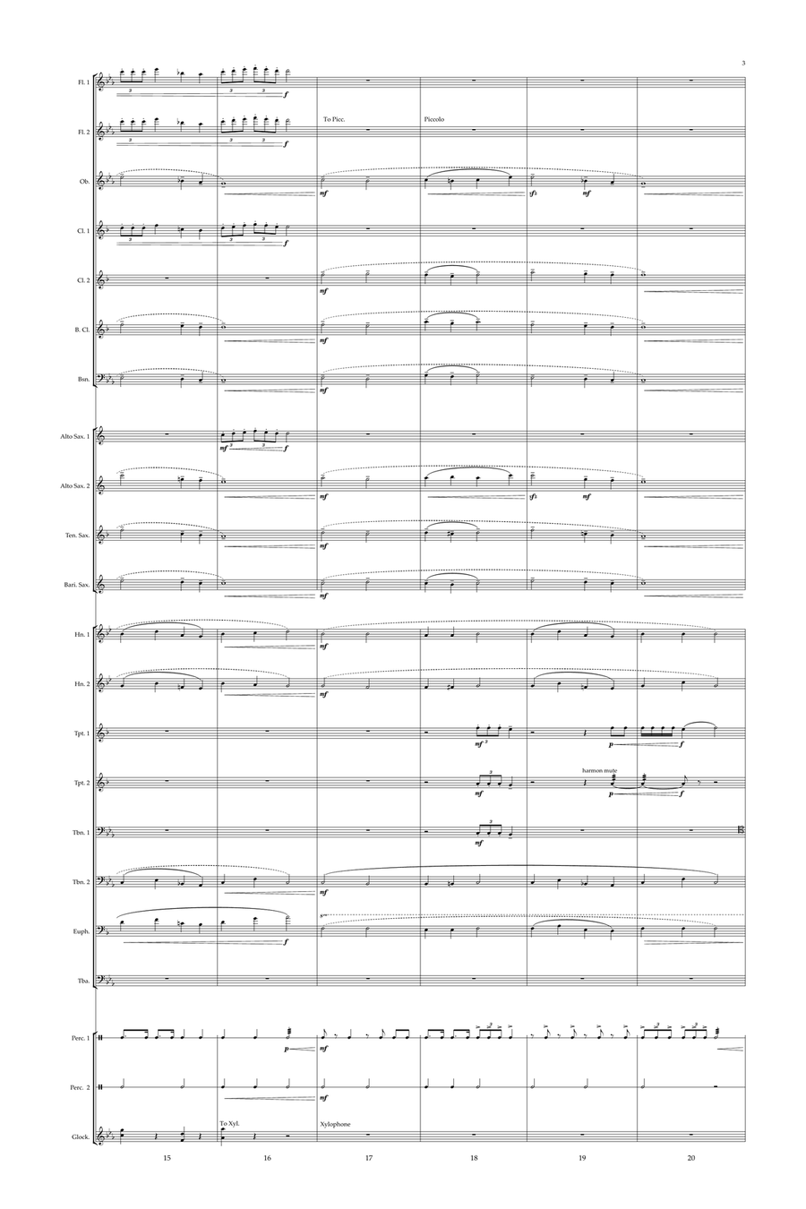 Elements Suite Elements Suite Concert Band scores gallery preview page 6