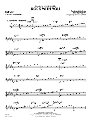 Rock With You - C Treble Clef Solo