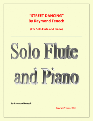 "Street Dancing" - For Solo Flute and Piano