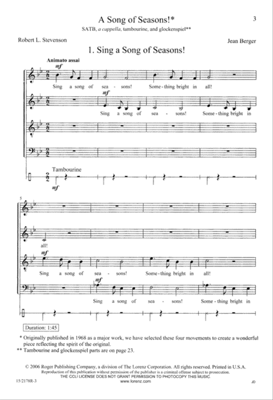 A Song of Seasons! A Song of Seasons! Divisi scores gallery preview page 3