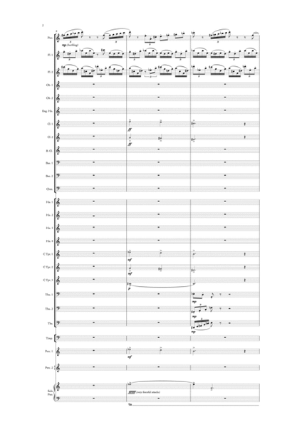 Carson Cooman: Enchanted Tracings (Piano Concerto No. 2) (2008) for solo piano and wind ensemble, sc