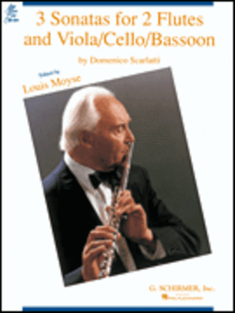 Three Sonatas Three Sonatas Bassoon scores gallery preview page 1