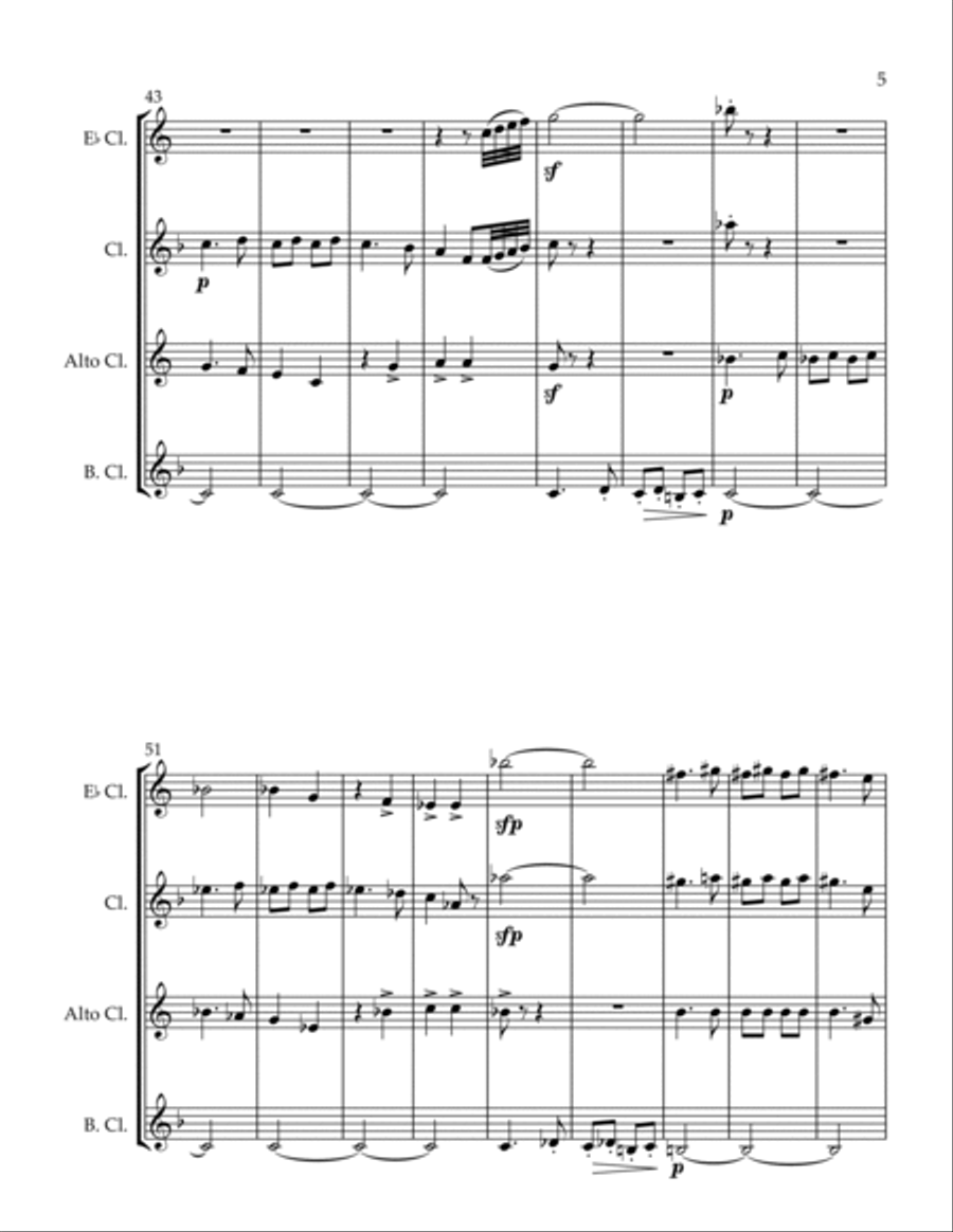 8 Russian Folksongs Dancing Chorus Choir scores gallery preview page 5