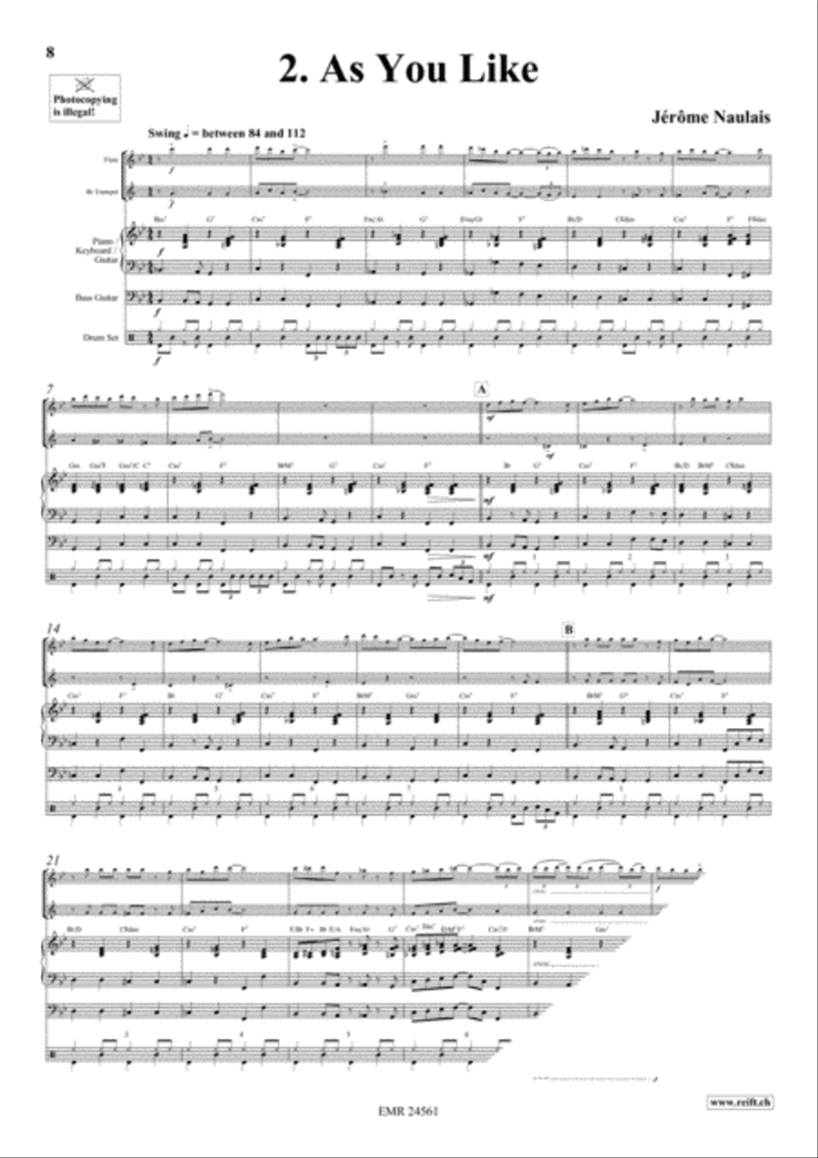 Play With Your Band Volume 1 Flute scores gallery preview page 4
