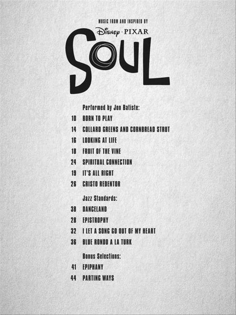 Soul Piano, Vocal, Guitar scores gallery preview page 6