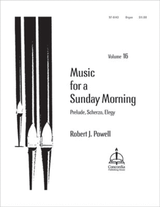 Book cover for Music for a Sunday Morning, Vol. 16