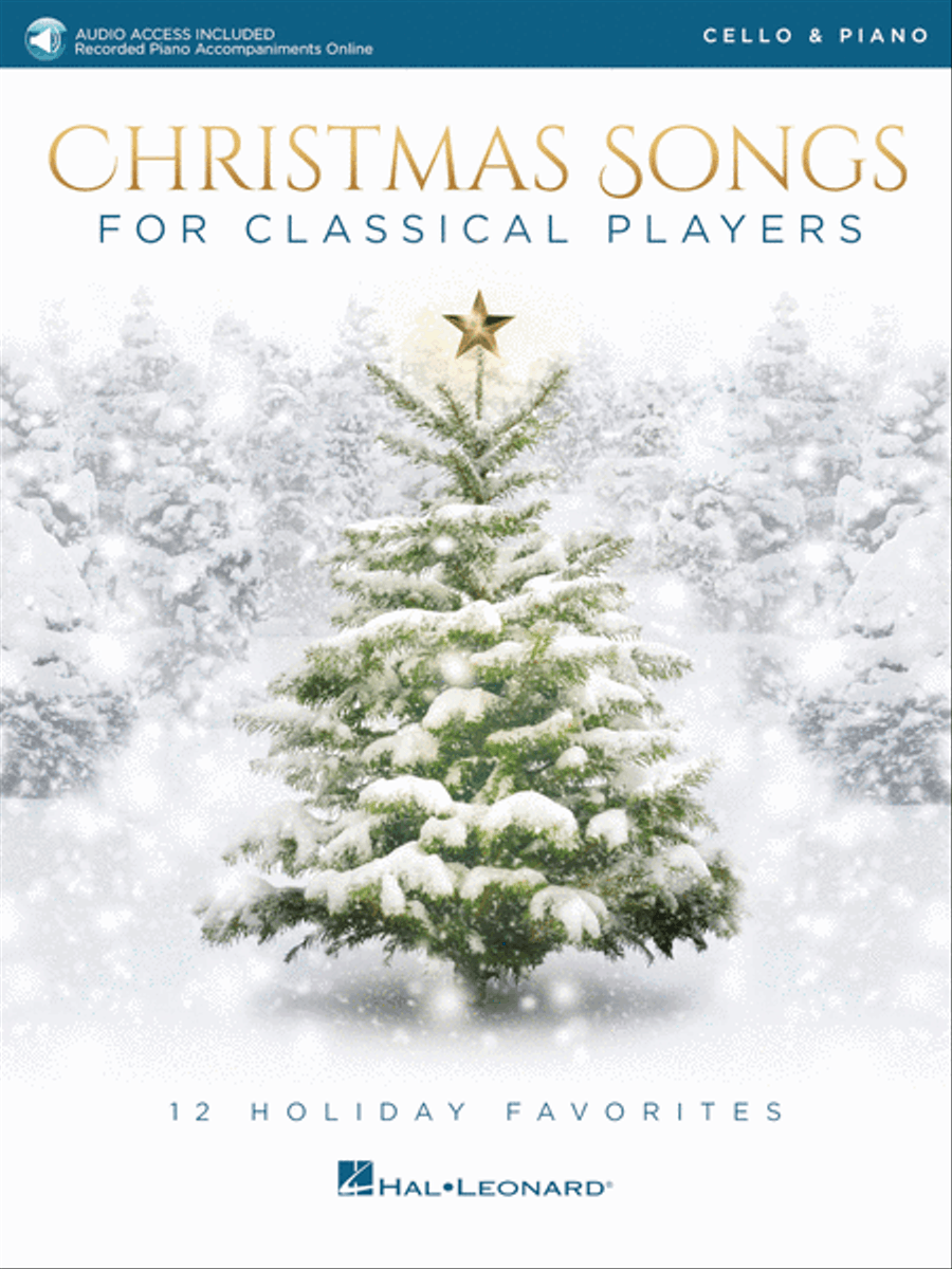 Christmas Songs for Classical Players – Cello and Piano Piano Accompaniment scores gallery preview page 1