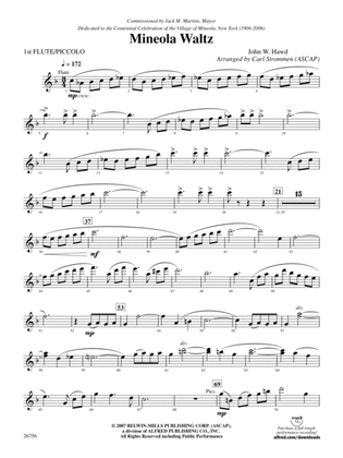Mineola Waltz: Flute
