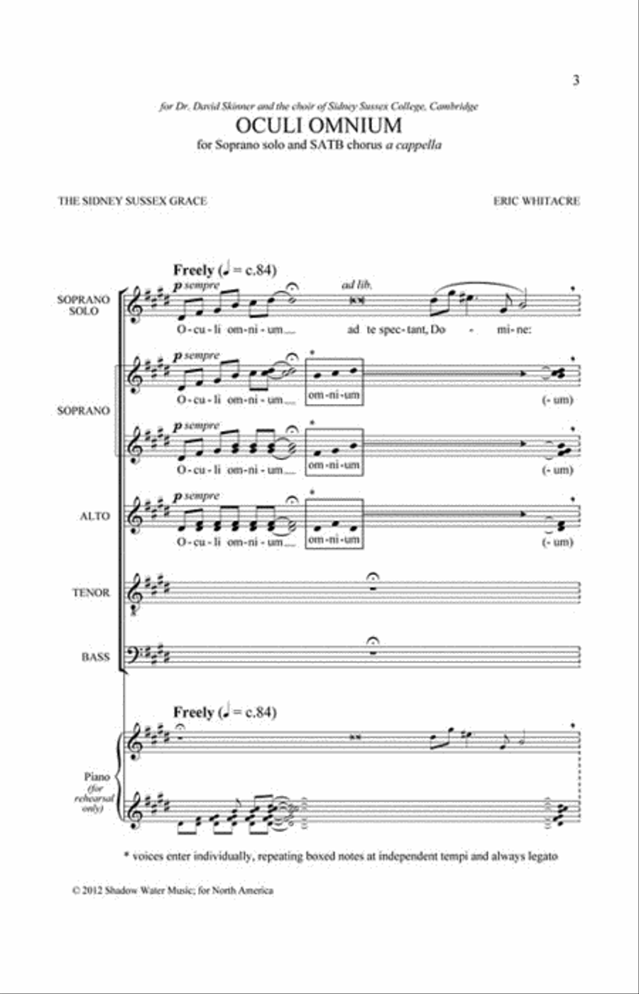 Oculi Omnium Divisi scores gallery preview page 2