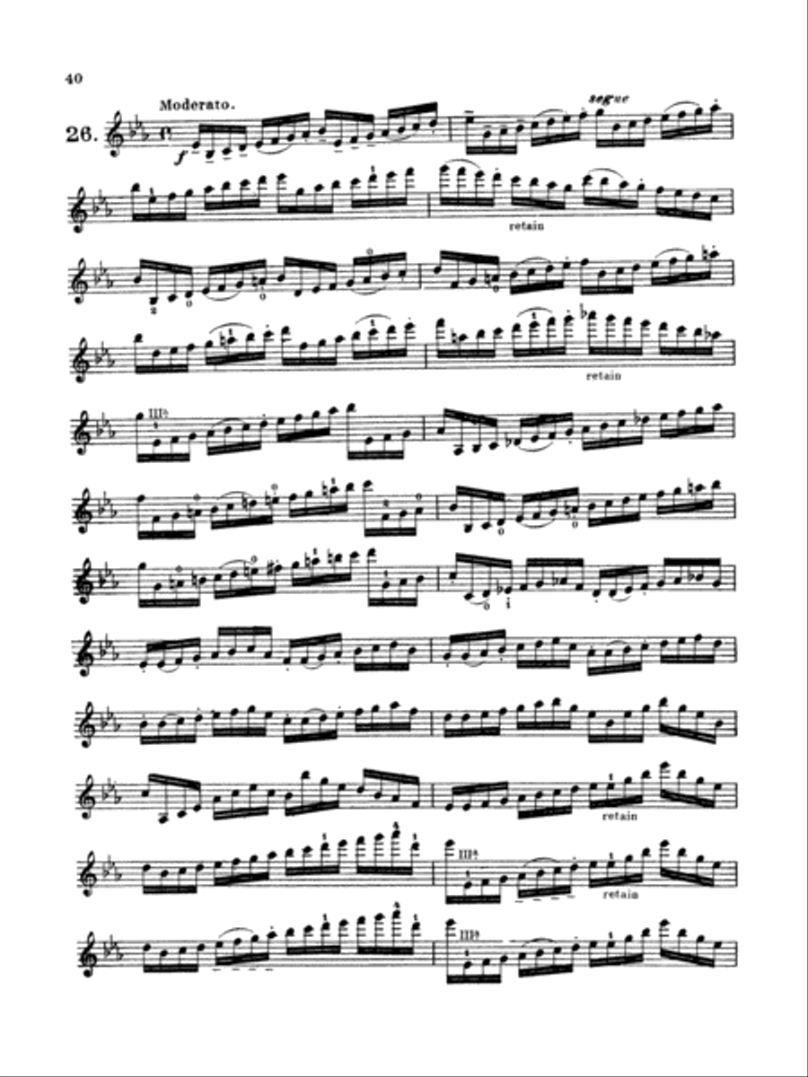 Kreutzer: Forty-Two Studies or Caprices Part scores gallery preview page 1