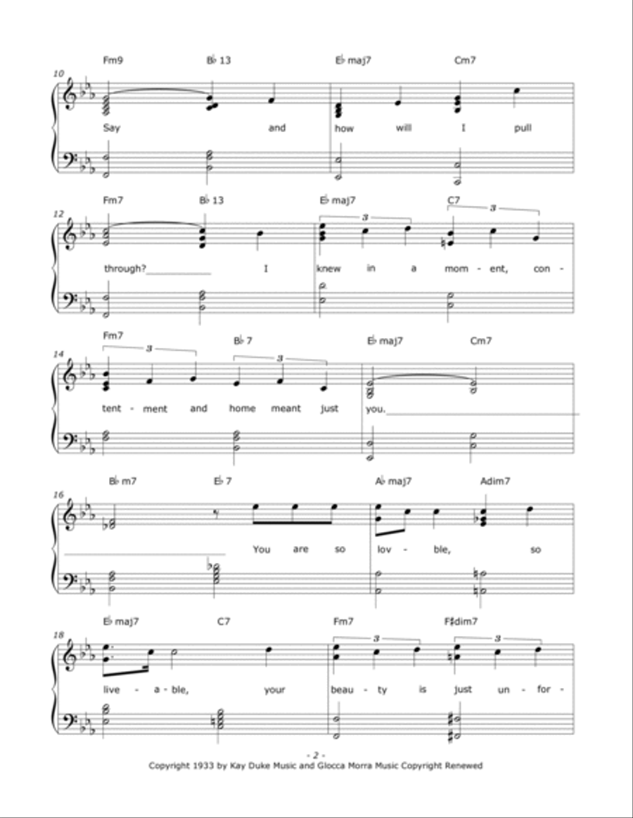 What Is There To Say Voice scores gallery preview page 2