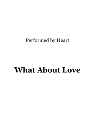 Book cover for What About Love?