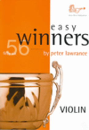 Book cover for Easy Winners (Violin with CD)