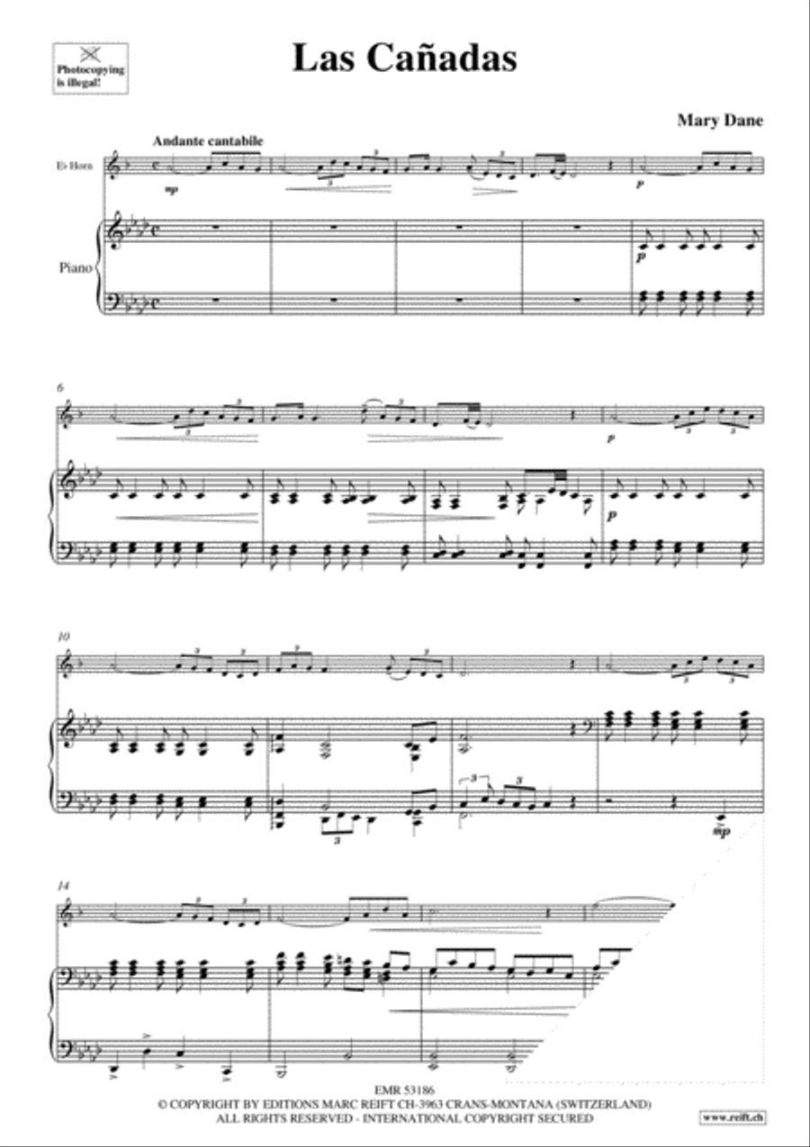 Las Canadas Horn scores gallery preview page 3