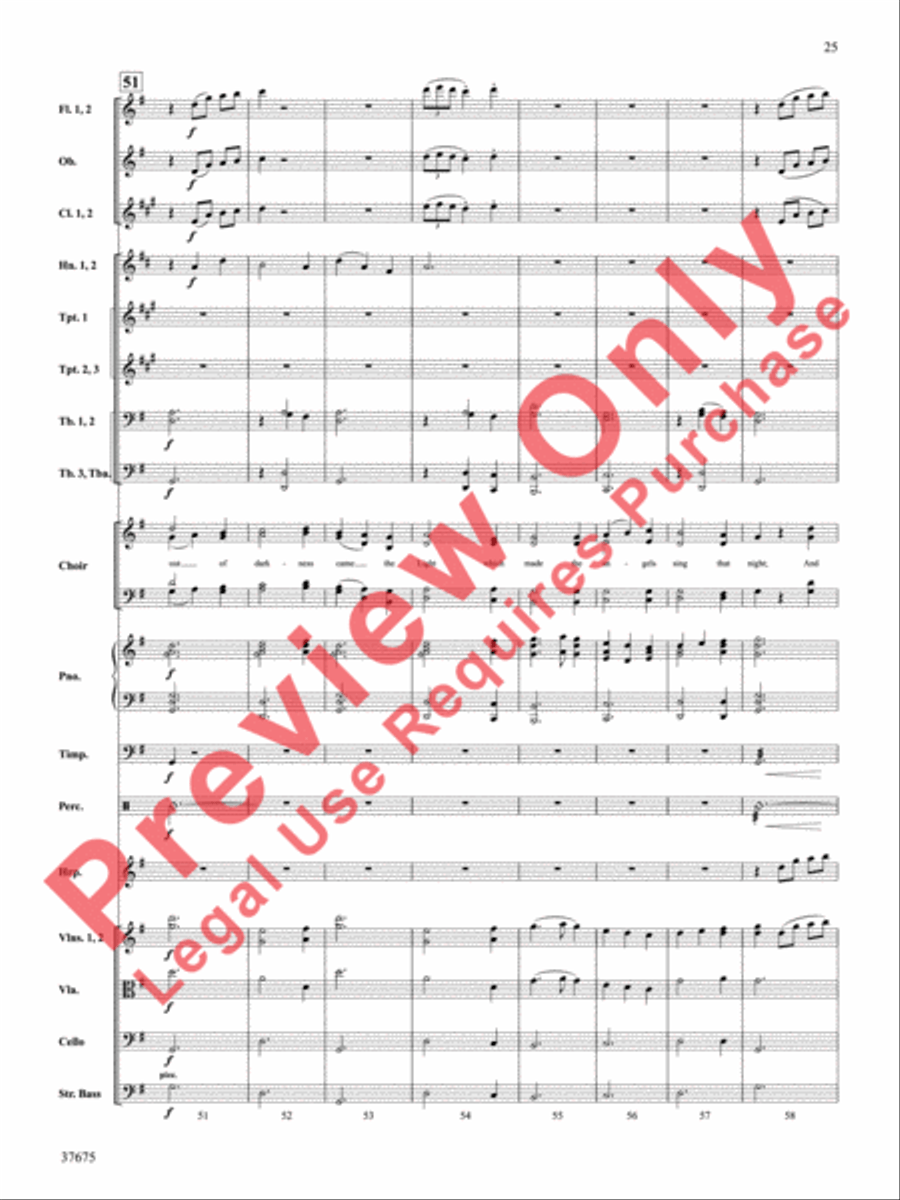 Festival of Carols Choir scores gallery preview page 26