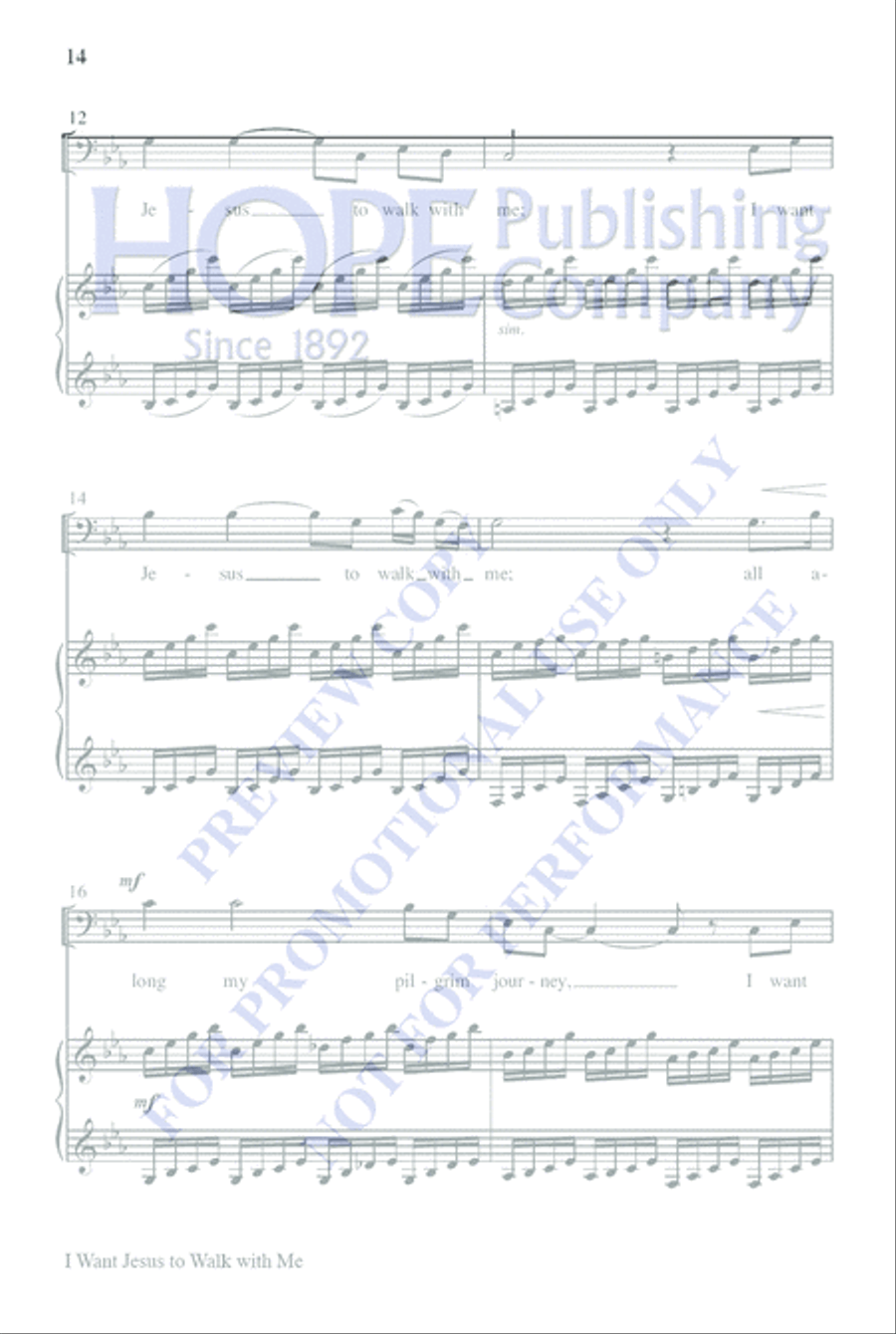 Who Is Jesus? 4-Part scores gallery preview page 18