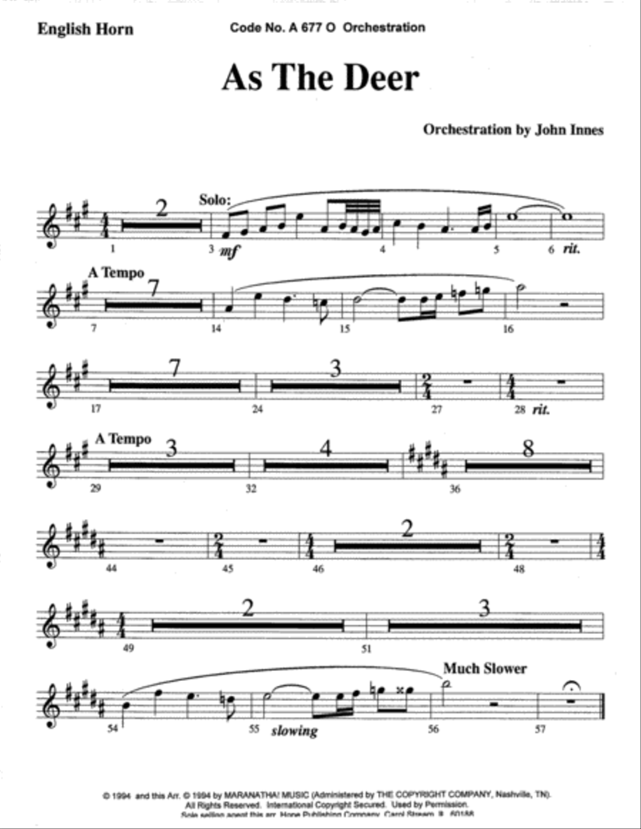 As the Deer Choir scores gallery preview page 10
