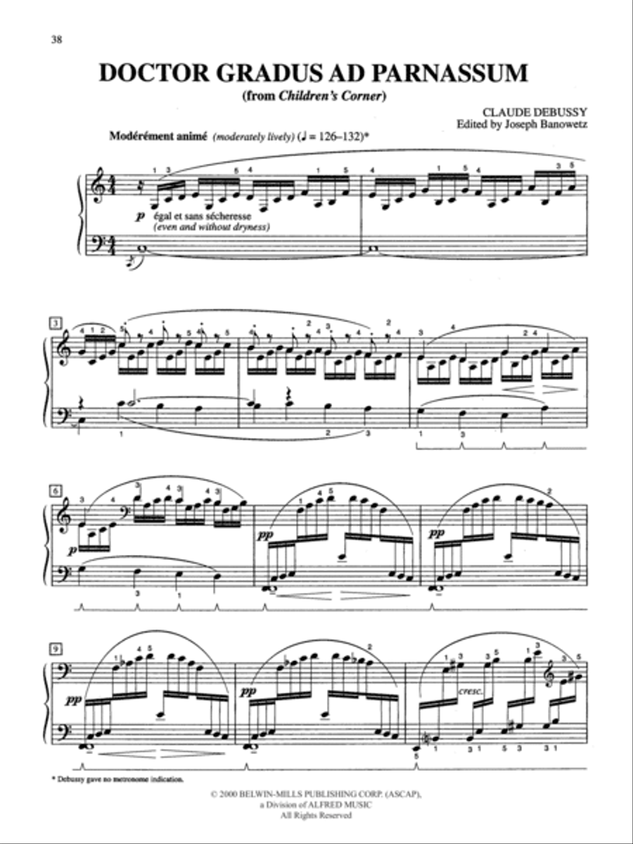 Debussy -- 12 Selected Piano Works Piano Solo scores gallery preview page 5