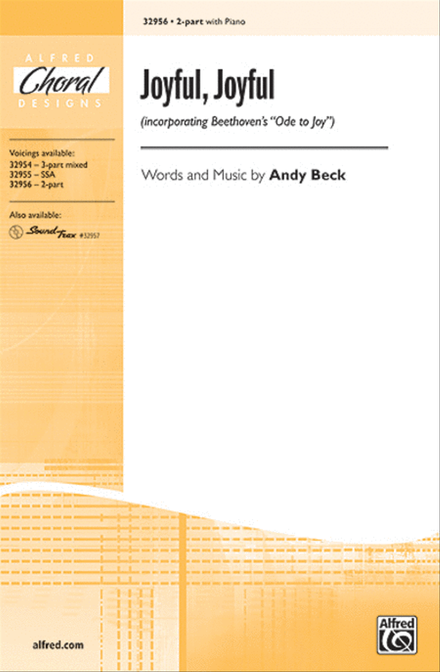 Joyful, Joyful (incorporating Beethoven's Ode to Joy) 2-Part scores gallery preview page 1