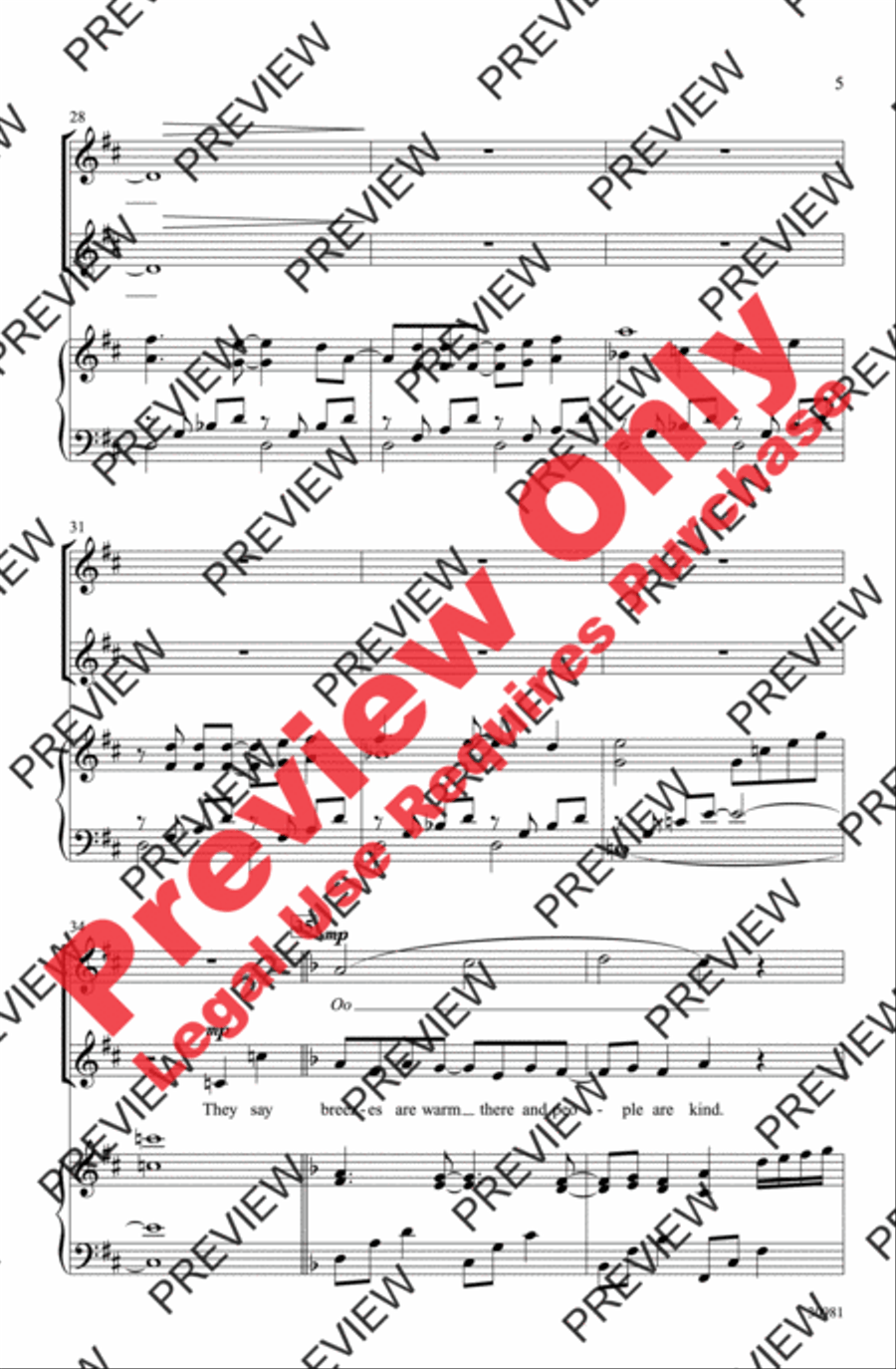Solla Sollew 2-Part scores gallery preview page 5