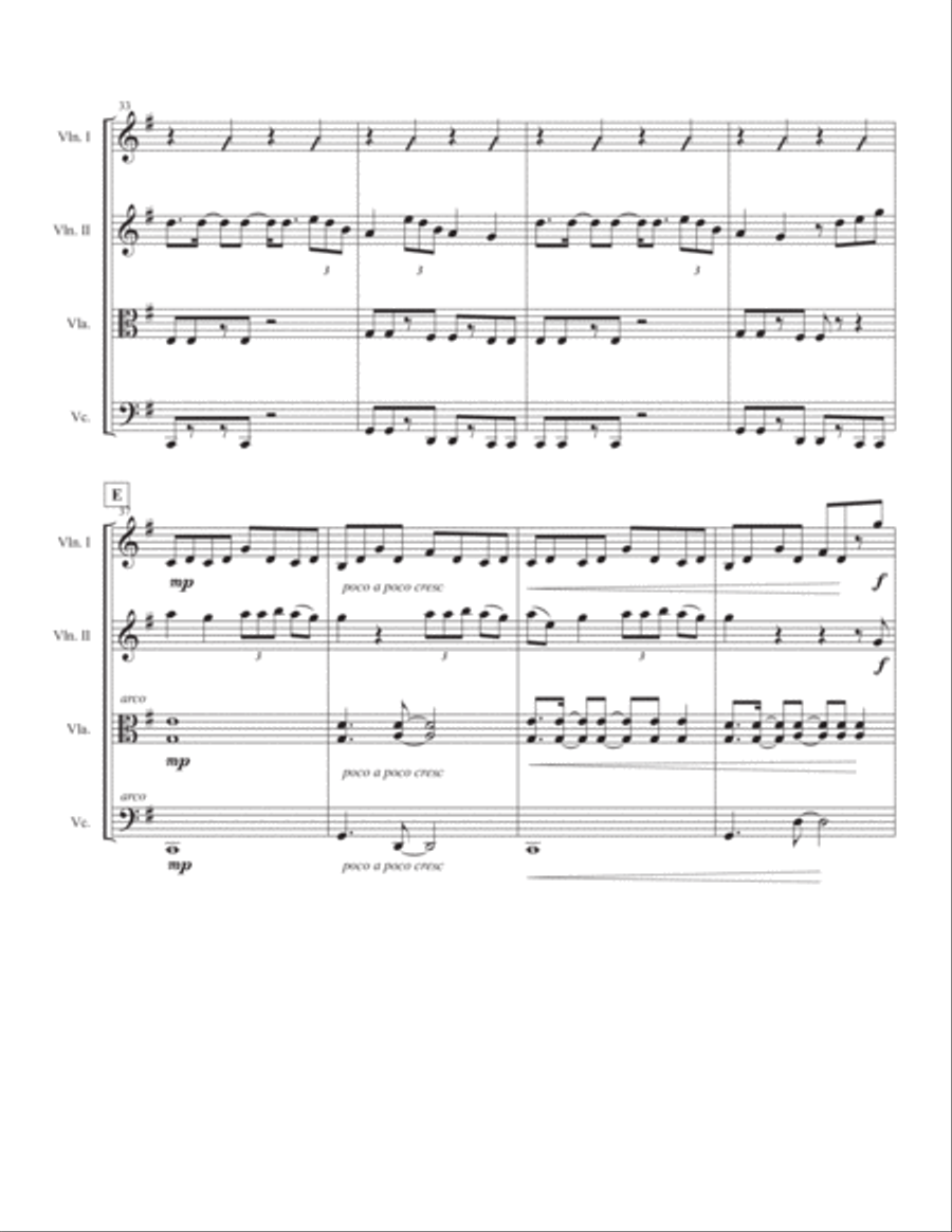 The Middle The Middle String Quartet scores gallery preview page 5