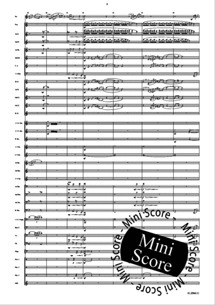 Jeanne d'Arc Concert Band scores gallery preview page 15