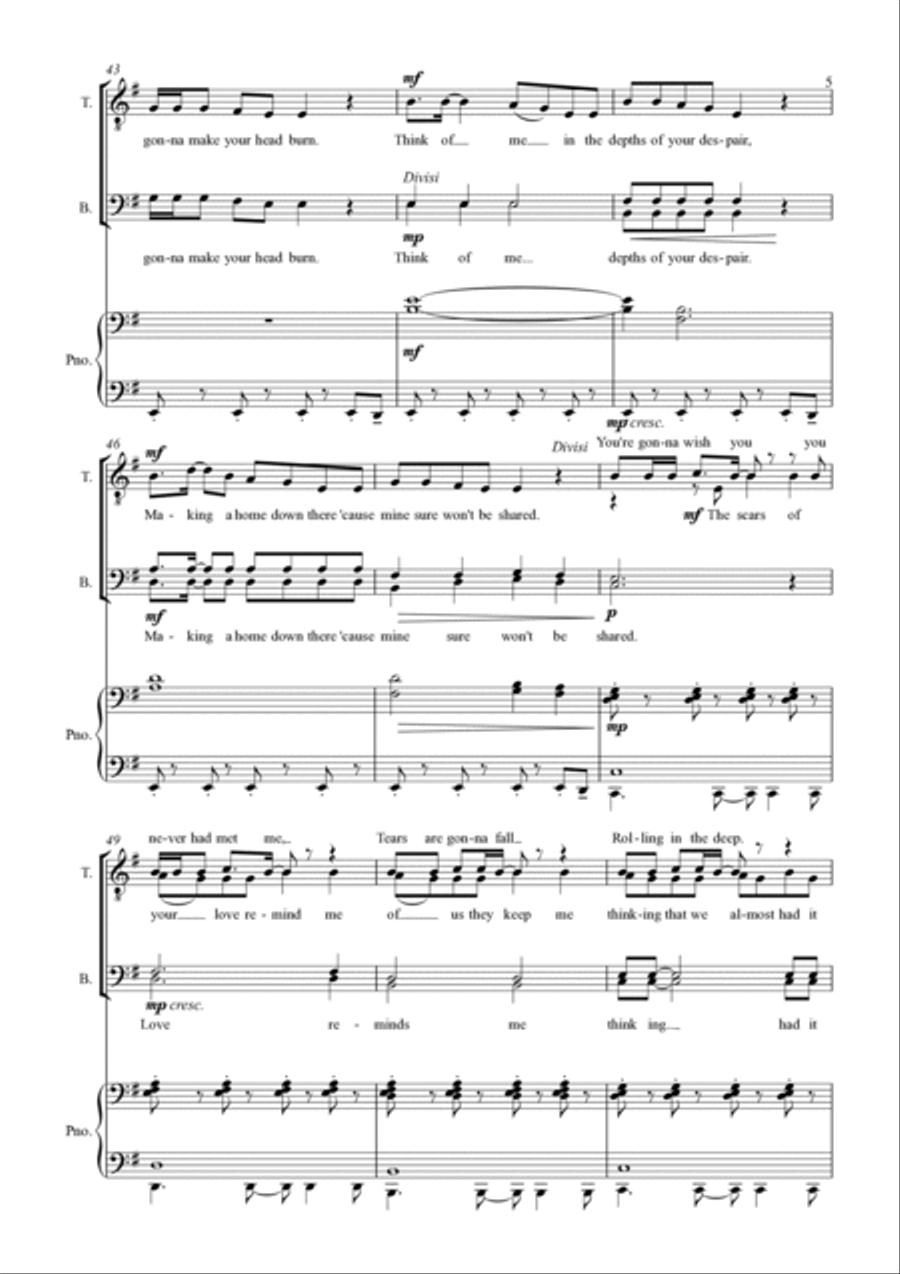 Rolling In The Deep TB scores gallery preview page 6