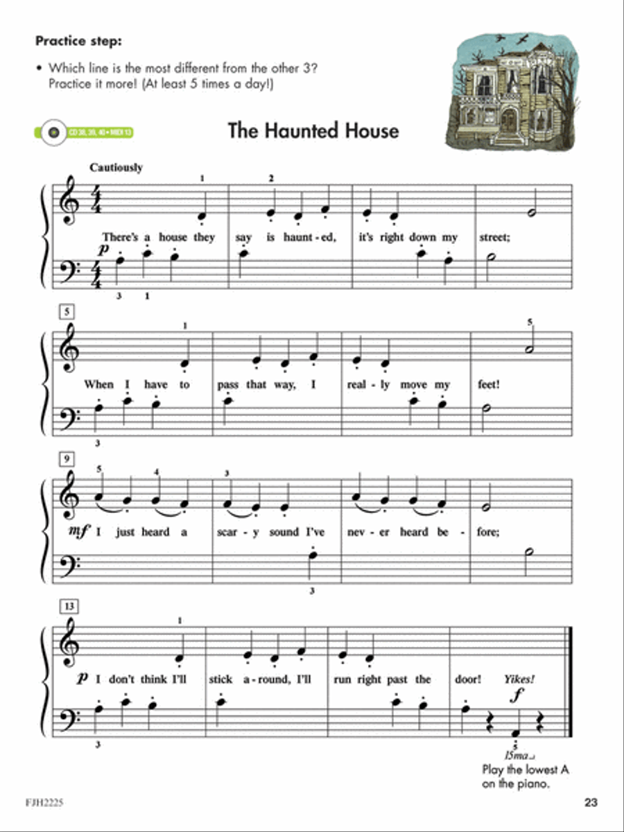 The All-in-One Approach to Succeeding at the Piano, Book 1A Piano Method scores gallery preview page 3