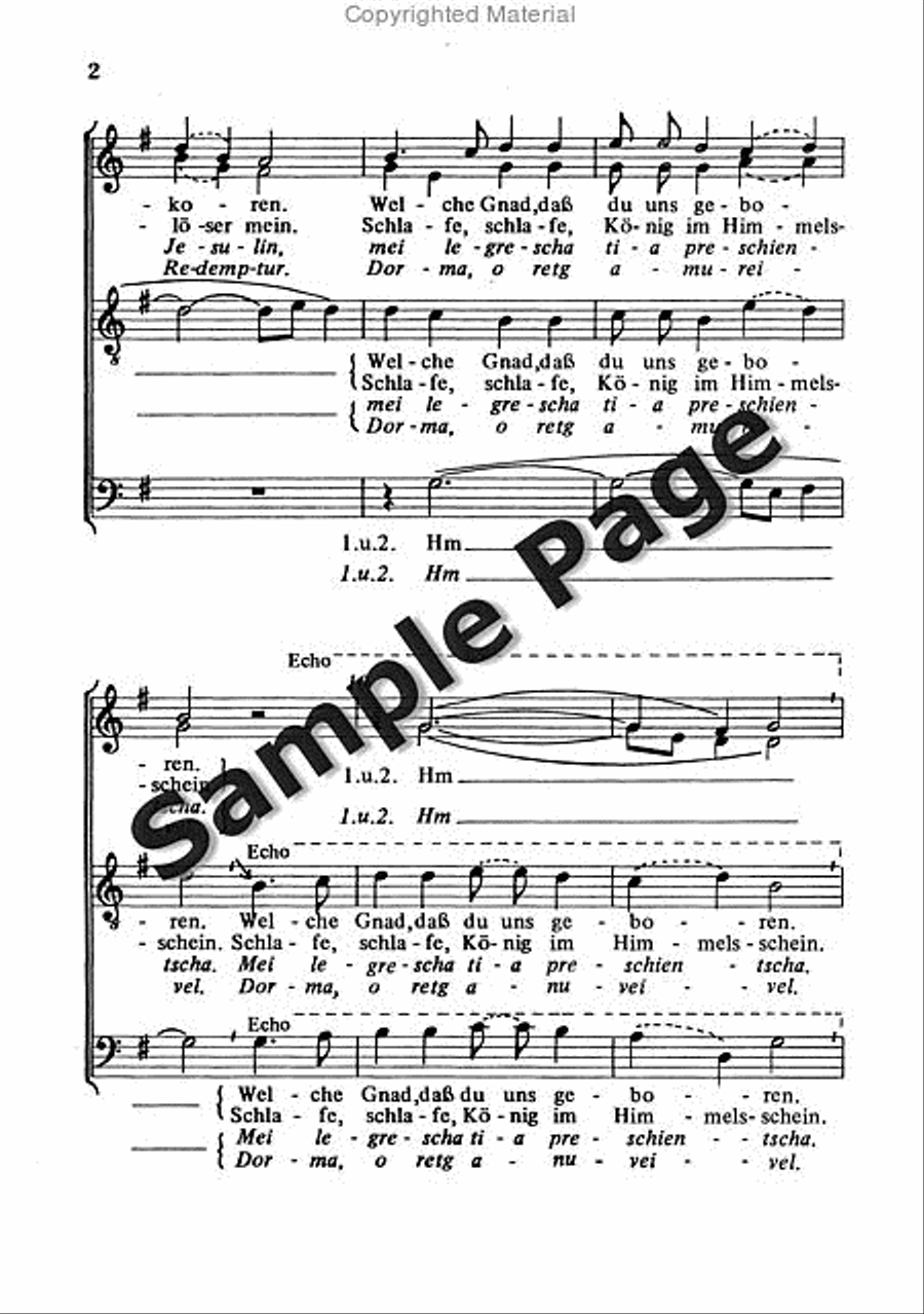 Haus K Dorma Dorma O Bambin (ep) 4-Part scores gallery preview page 3