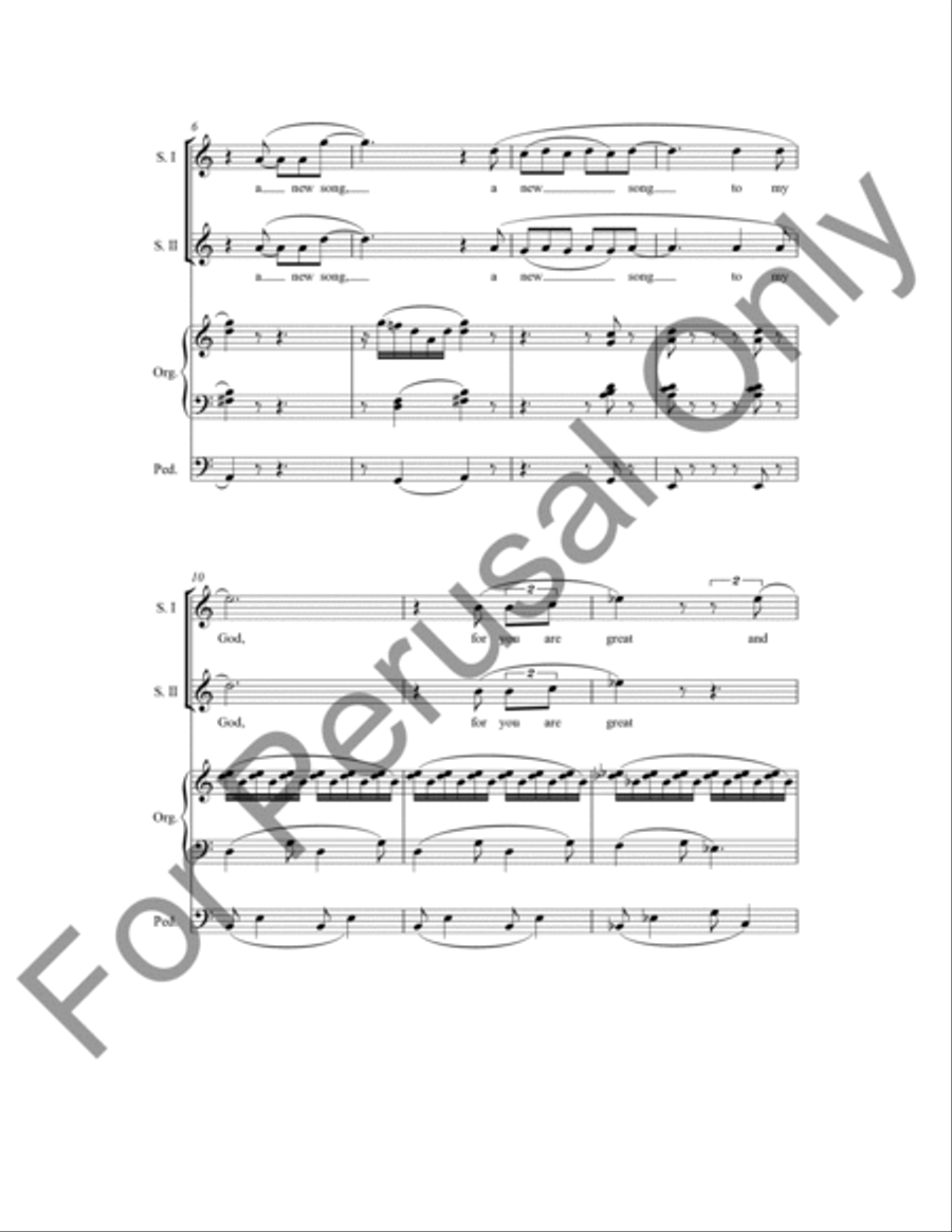 A Song of Judith Choir scores gallery preview page 3