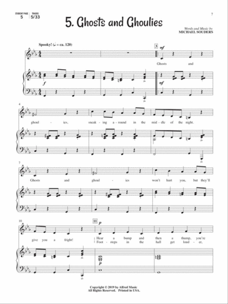 A Year in Unison Unison Choir scores gallery preview page 4