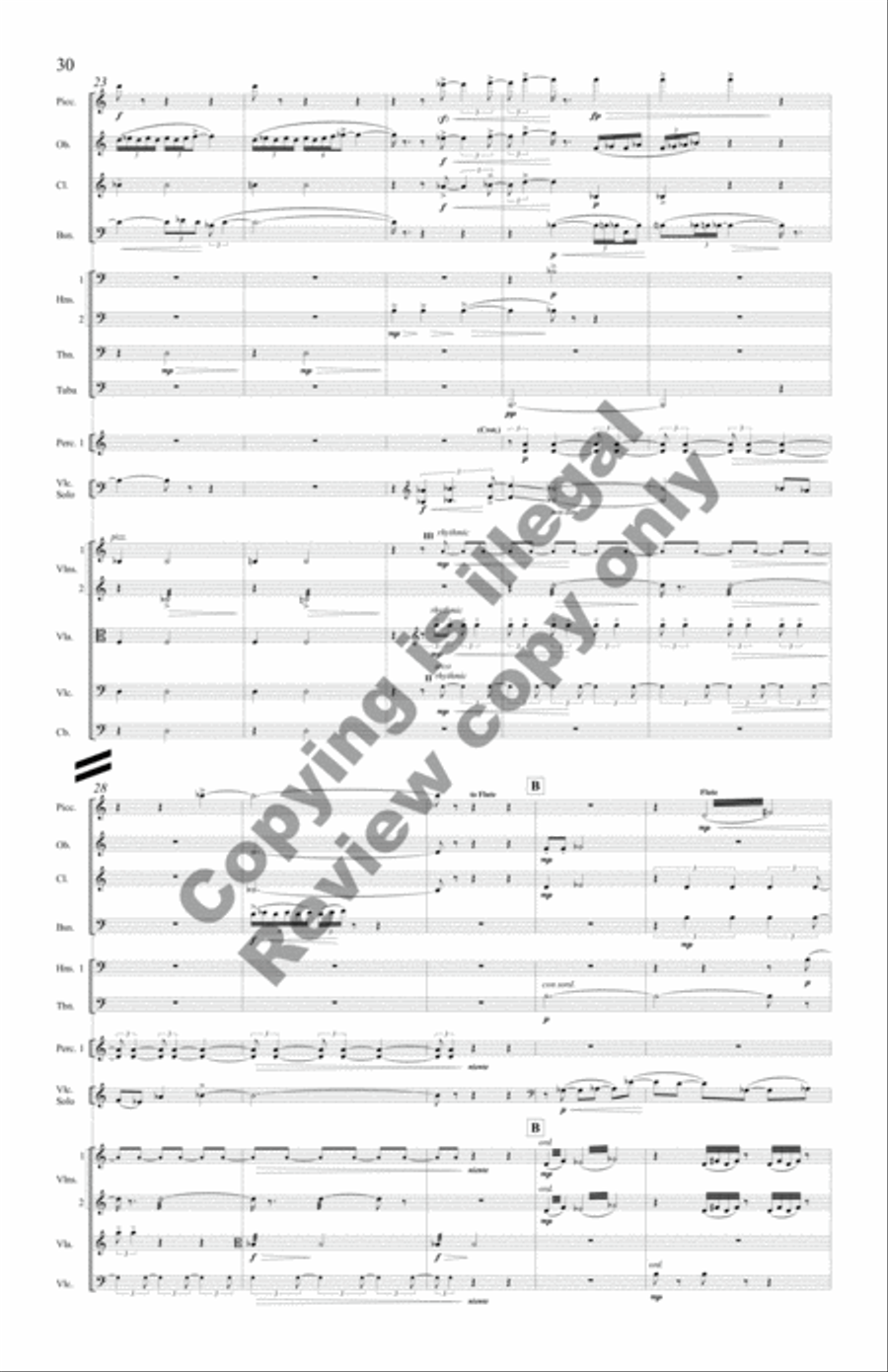 Legends of Kintamani (Additional Orchestra Score) Score scores gallery preview page 18