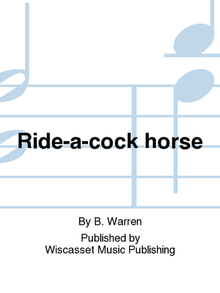 Ride-a-cock horse