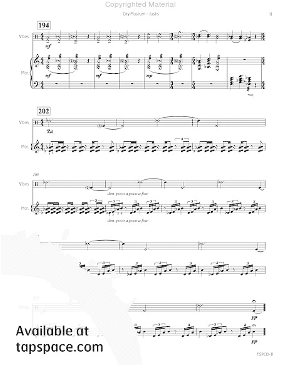 City Museum Drums scores gallery preview page 16