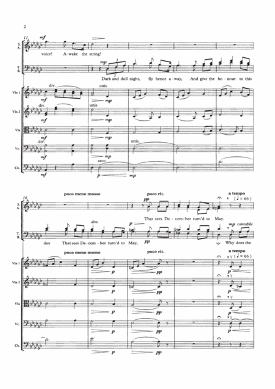 What sweeter music 4-Part scores gallery preview page 3