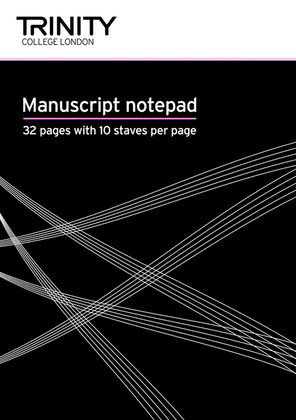 Manuscript Notebook - 10-stave, 32pp