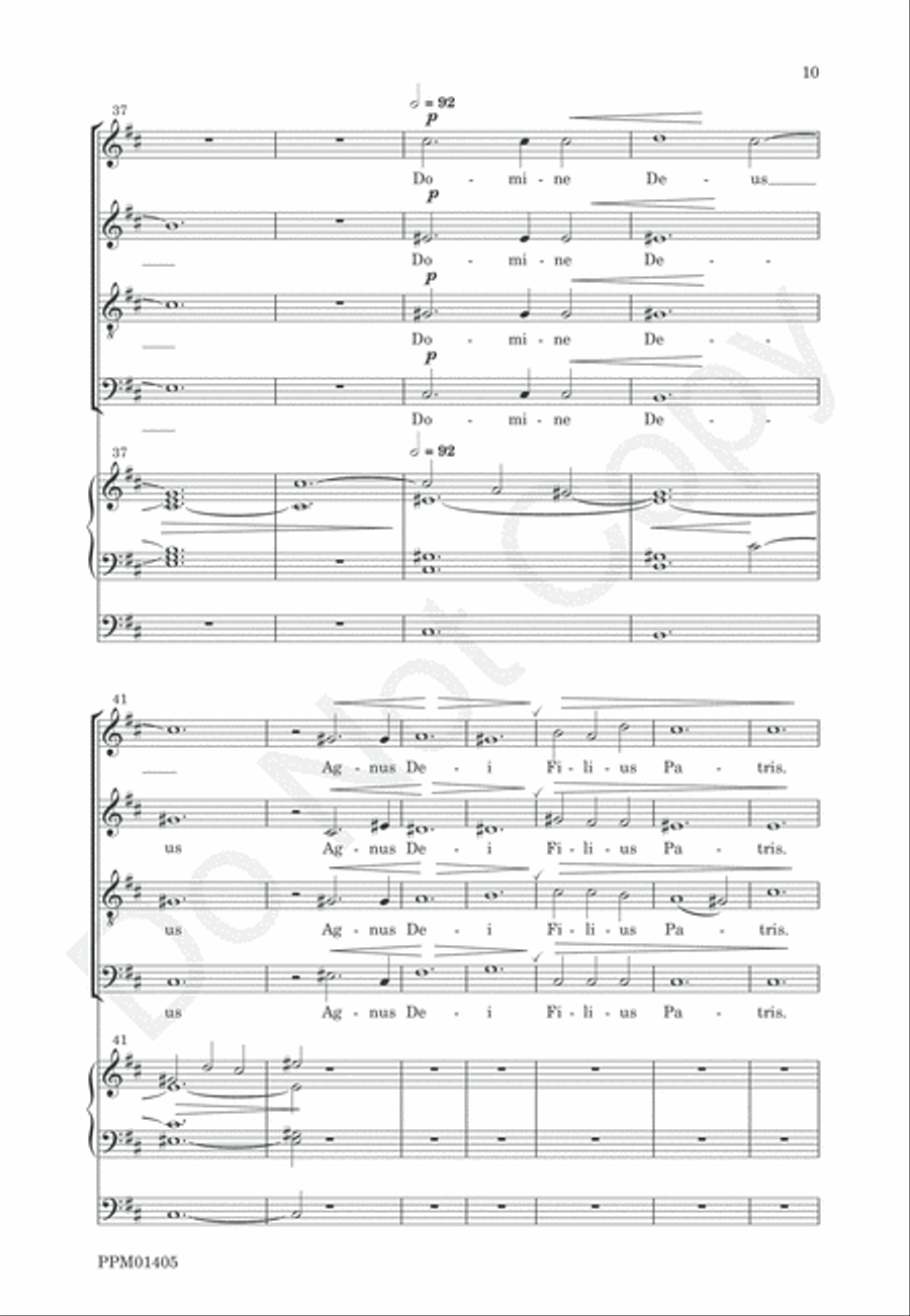 Mass Mass 4-Part scores gallery preview page 12