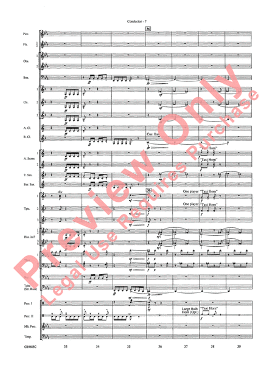 The Symphonic Gershwin The Symphonic Gershwin Concert Band scores gallery preview page 11