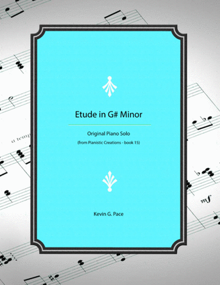 Etude in G# Minor - original piano solo